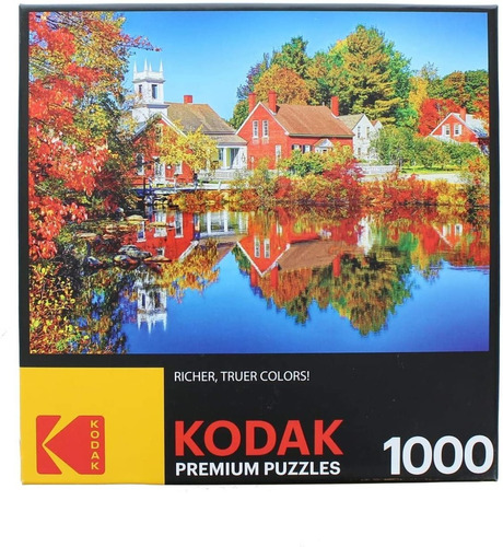 Rompecabezas Kodak 1000 Pzs Diseño De Otoño En Harrisville
