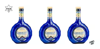 Pack 3 Und Tequila Corralejo Reposado Triple Destilado 750ml