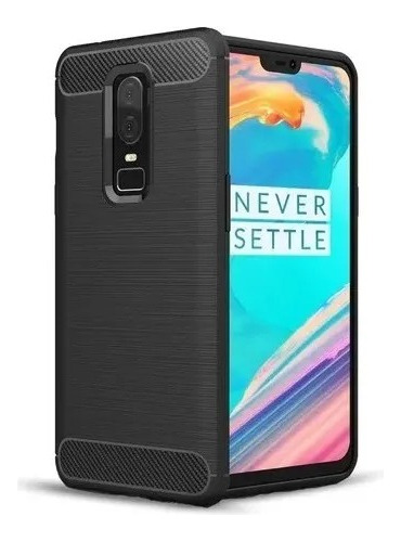 Funda Carbono Antigolpe Para Oneplus 6 Palermo