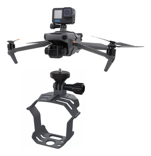 Soporte Cámara Gopro Insta360 Osmo Luz Dron Dji Mavic 3/3pro