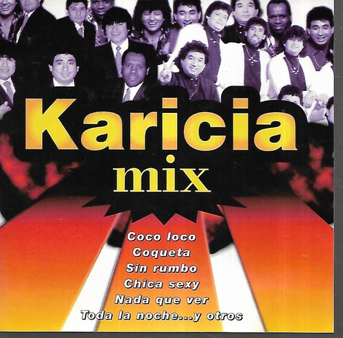 Grupo Karicia Album Karicia Mix Sello Leader Music Cd