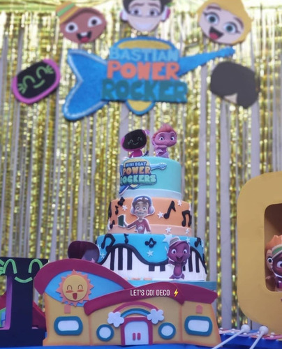 10 Bolsitas Golosineras Mini Beat Power Rockers (grandes)