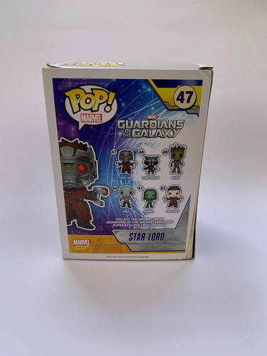 Funko Pop Marvel Star Lord #47 Guardians Of The Galaxy (Usado)