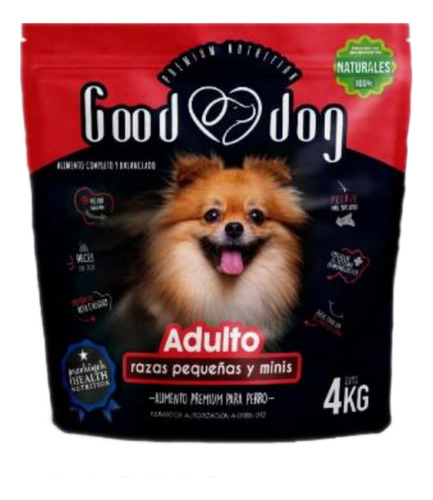 Alimento Para Perro Adulto Good Dog 4kg Raza Yorkipoo