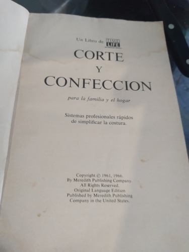 * Time Life - Corte Y Confeccion (Usado)