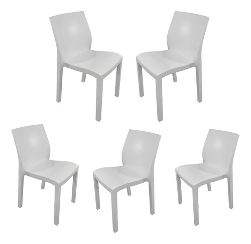 Silla Paris X5 Mascardi Blanca 