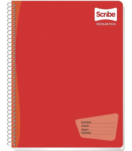 Cuaderno Profesional 5pzs Scribe Cuadro Chico 100 Hojas