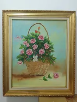 Comprar Cuadros Pintura Al Óleo Con Marco Dorado 60 * 51 Cm