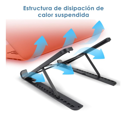 Soporte Para Laptop Ajustable Portátil Plegable Base Celular