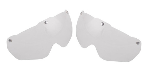 2x Gafas De Repuesto Con Protección, Visor Para Casco De