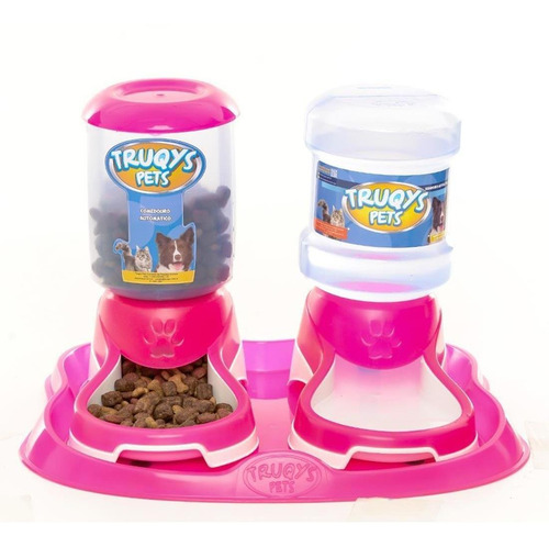 Comedouro Automatico Truqys Bebedouro Para Cachorros Gatos