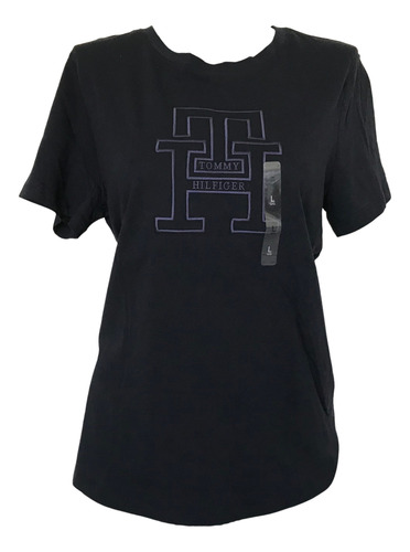 Playera Dama Tommy Hilfiger Manga Corta