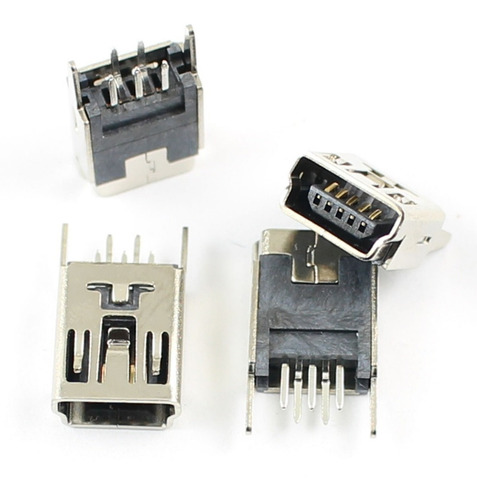 Pin Carga Vertical Conector Mini  Usb Gps  