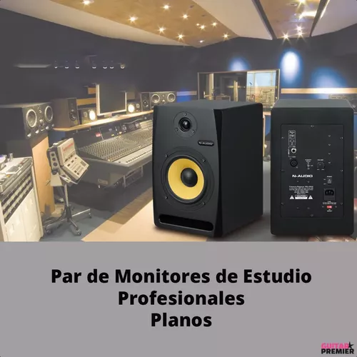 Par Monitores Estudio Activos Planos 6 130w Modelo Krk Pro