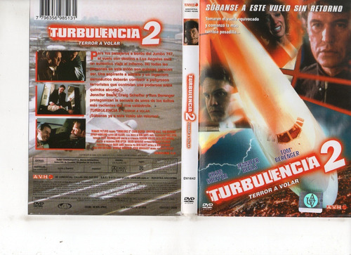 Turbulencia 2 Terror A Volar (1999) - Dvd Original - Mcbmi