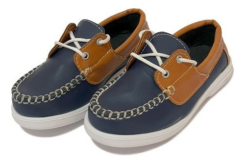 Zapatos Colegial Unisex Azul 28 Al 33 T59as