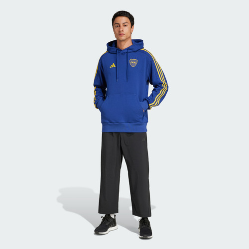 Buzo Con Capucha Boca Juniors Dna Jf0414 Adidas