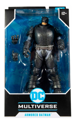 Boneco Batman Armored - Dc Multiverse - Mcfarlane Toys