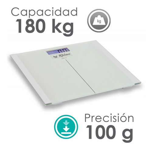 Báscula Digital Corporal Rhino 180kg/100gr