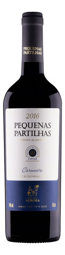 Vinho Carménère Pequenas Partilhas 2016 adega VESA 750 ml