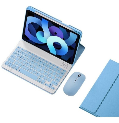 Funda Con Teclado+mouse Para iPad Pro 11 Pulgadas 2018