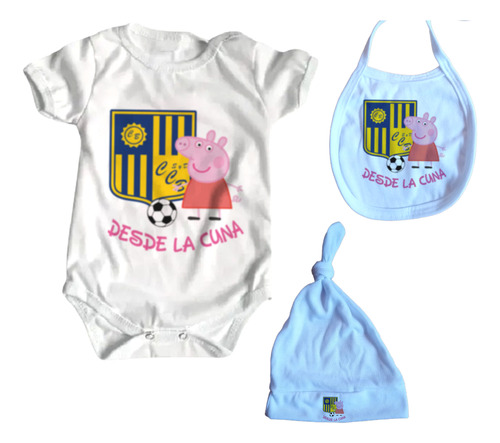 Set Ajuar Bebe X3 Piezas Central Ballester