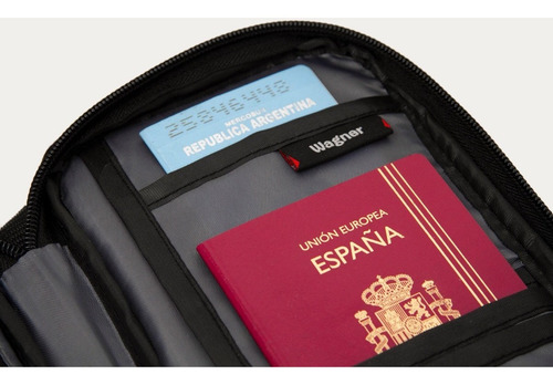 Travel Organizer Wagner Porta Voucher Organizador Viajes Original Importado