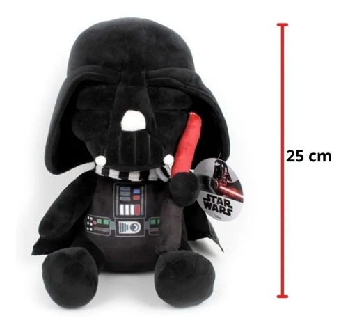 Imagen 2 de 4 de Peluche Star Wars Darth Vader Muñeco 25 Cm Phi Phi Playking