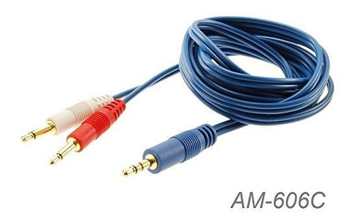 Accesorio Audio Video 6 Ft 3.5 Mm Stereo Male To Dual