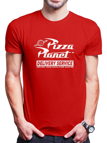 Polo Varon Pizza Planet (d1036 Boleto.store)
