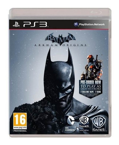 Jogo Batman Arkham Origins Dub Português Ps3 Frete Grátis!