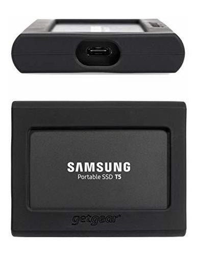 Bumper Getgear Para Samsung Portable Ssd T5 -negro