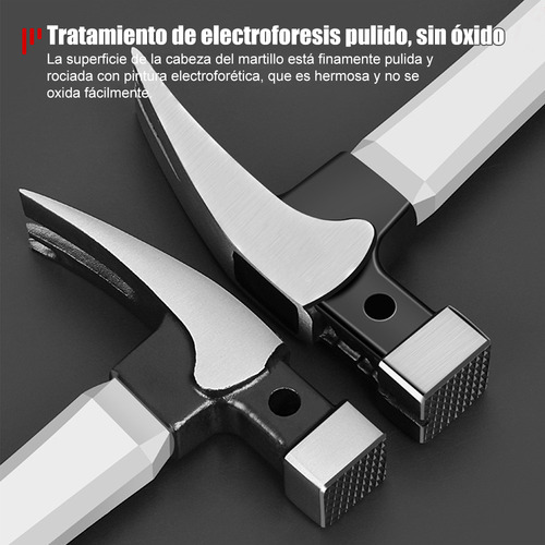Martillo De Acero Resistente Para Carpintería