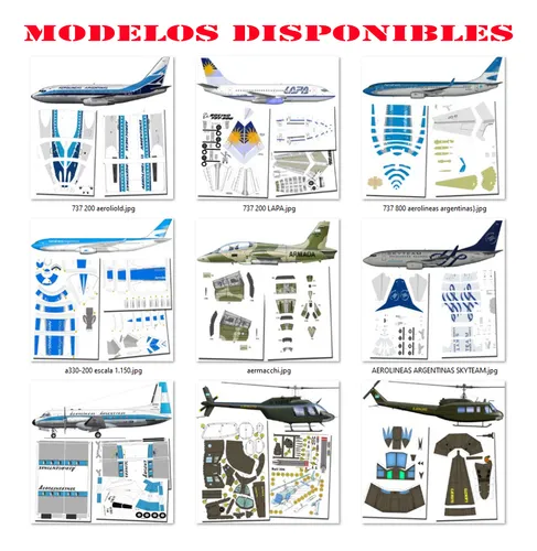 J-20 Escala 1,72 Papercraft Sencillo