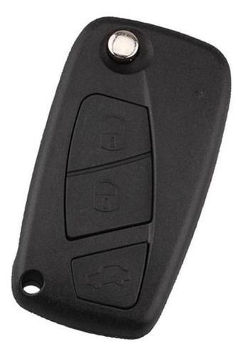 Yan Caso De Llave Remota 3 Botón Accesorios For Fiat Panda