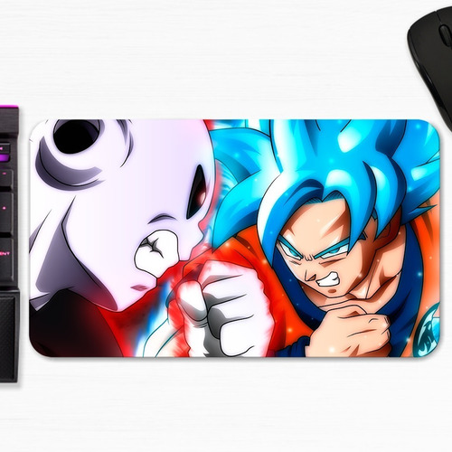 Mouse Pad Dragon Ball Super Goku Vs Jiren Art Gamer M