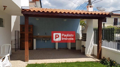 Sobrado Com 4 Dormitórios À Venda, 260 M² Por R$ 1.350.000,00 - Brooklin Paulista - São Paulo/sp - So3299