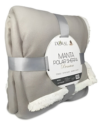 Manta Polar Sherpa Premium 127x152cm Térmica Máxima Calidad