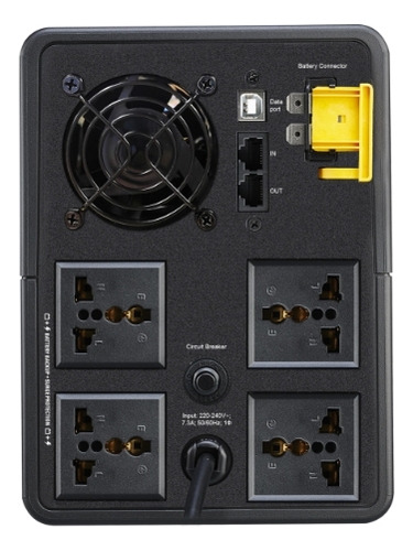 Ups Apc 1600 Va Bx1600mi-ms Interactiva 4 Salidas
