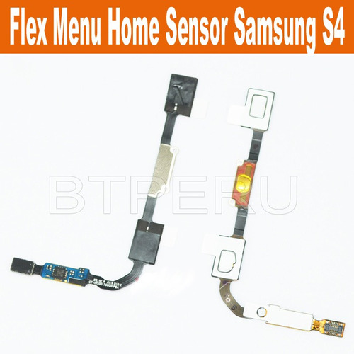 Flex Sensor Boton Home Para Samsung S4 I9500 I9505 Laterales