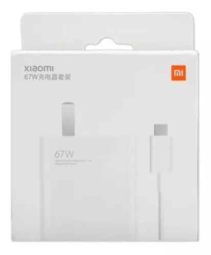 Cargador Original Xiaomi 7A 33W Tipo C Turbo Rápido Con Cable De La Ue  Carga Rápida Para Mi 11 , Poco F3 , Redmi Note 10 Pro , K40 Etc