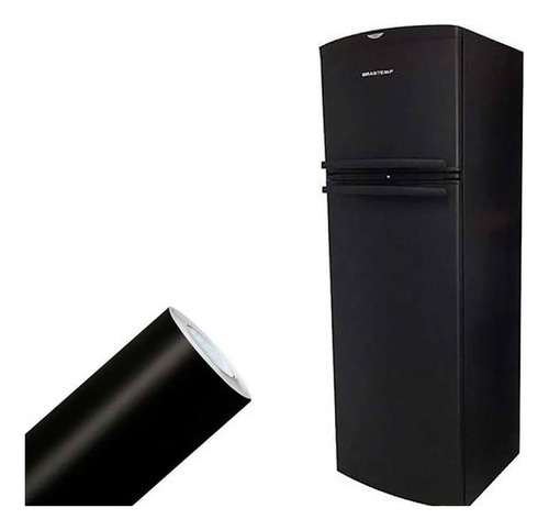 Adesivo Para Escrever Com Giz 2,5m X 50cm Cor Preto Fosco Vinílico