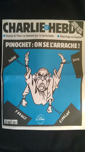 Charlie Hebdo Pinochet Ilustradores Asesinados Comics 1998