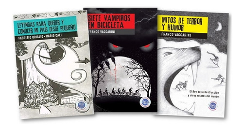 Combo 3 Libros Mitos Y Leyendas Franco Vaccarini