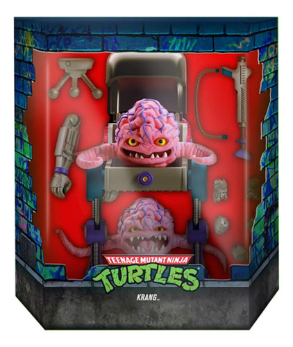 Figura Super7 Ultimates - Tmnt Krang - Xuruguay