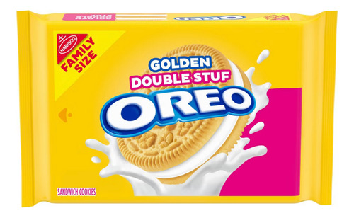 Oreo Galletas Doradas Doble Relleno 18.71 Oz(530.41 G)
