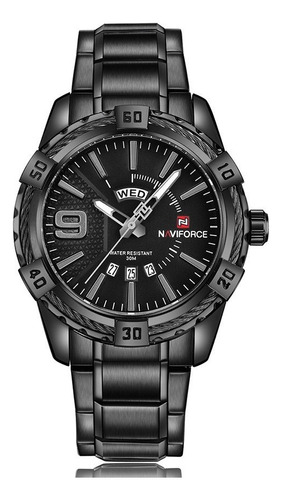 Reloj Naviforce Hombre Militar Análogo Casual Negocios Fecha