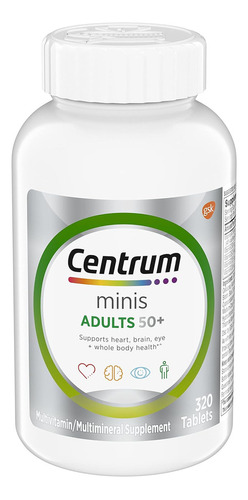Centrum Minis Adulto 50+ Multivitamin  Multimineral 320 Tab