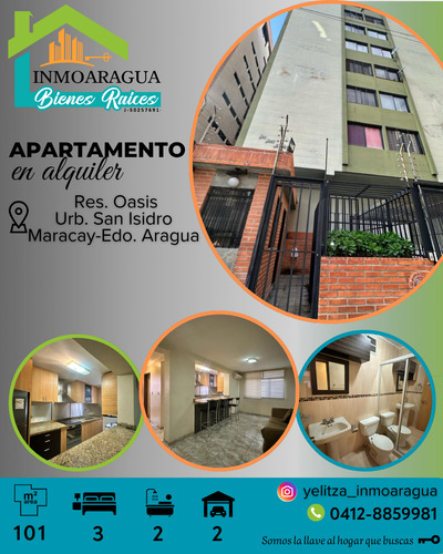 Alquiler De Apartamento Piso Bajo/ San Isidro/ Yp1390