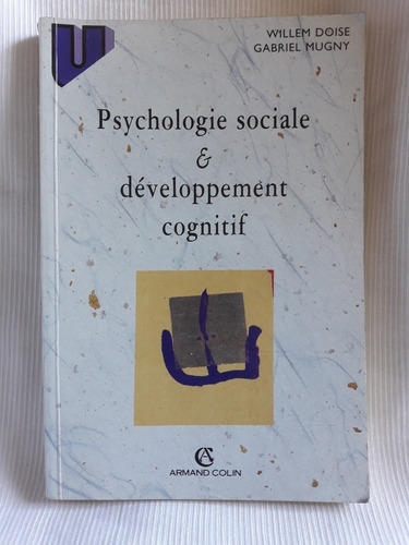 Imagen 1 de 7 de Psychologie Sociale & Developpement Cognitif Doise Frances